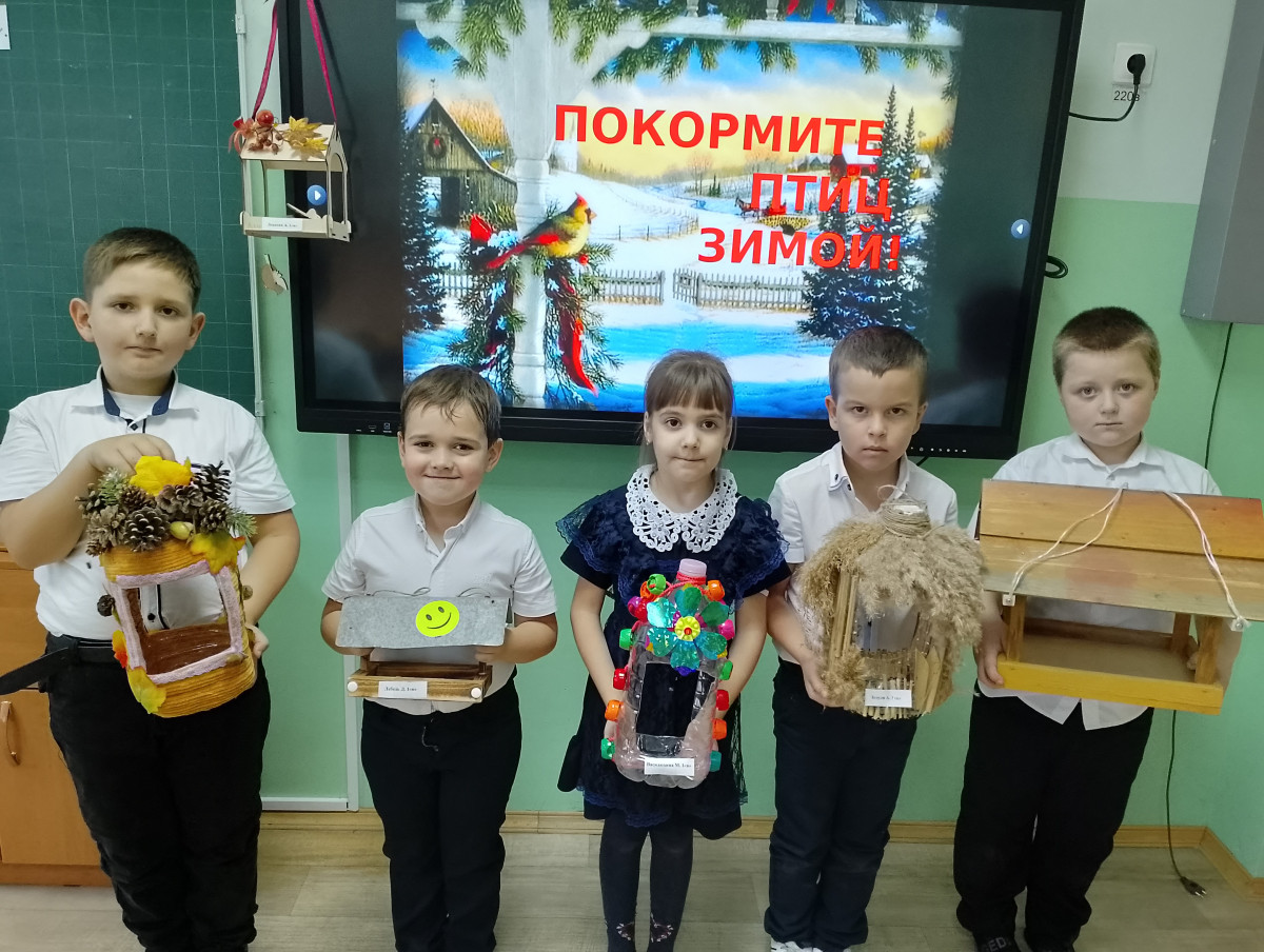 Постер к социальной практике: Покормите птиц зимой