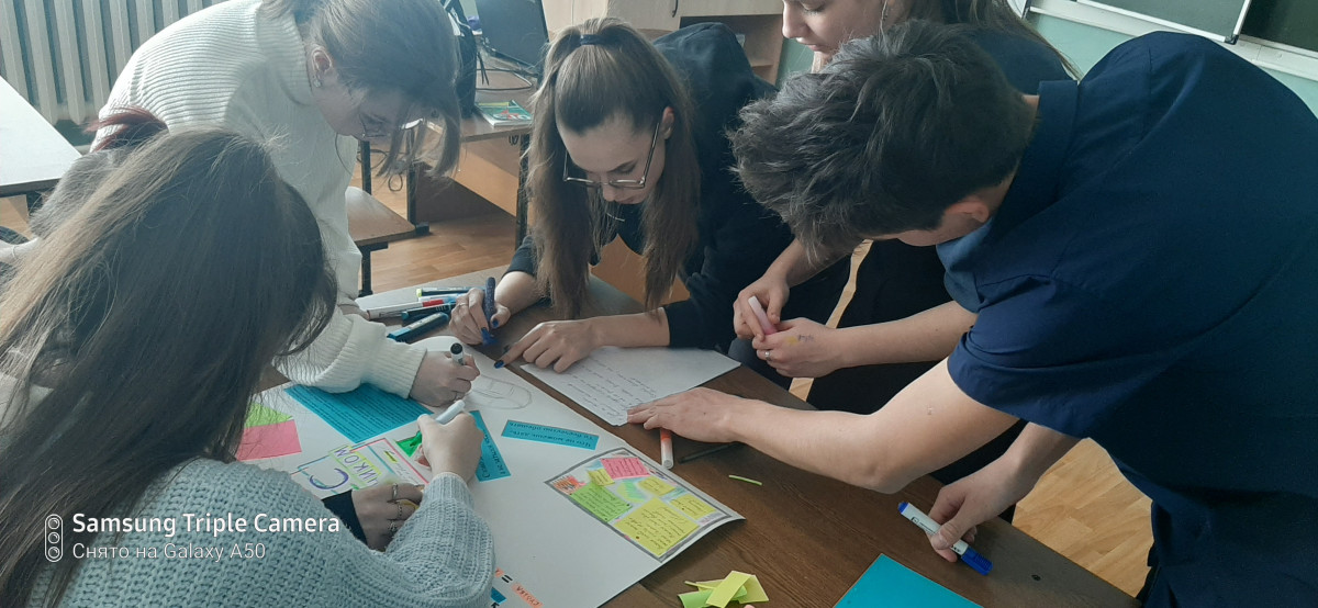 Постер к социальной практике: Единство слова и дела.