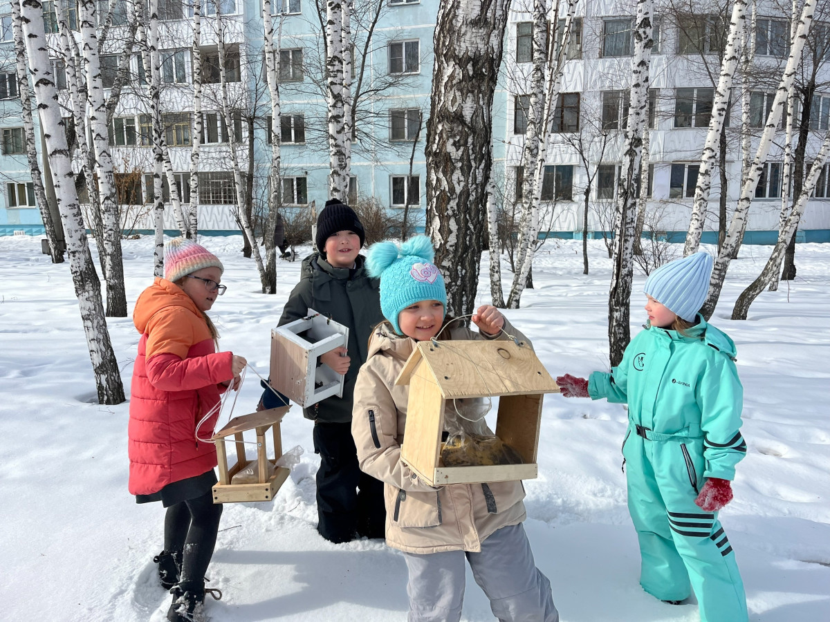 Постер к социальной практике: Юннаты Снегирят