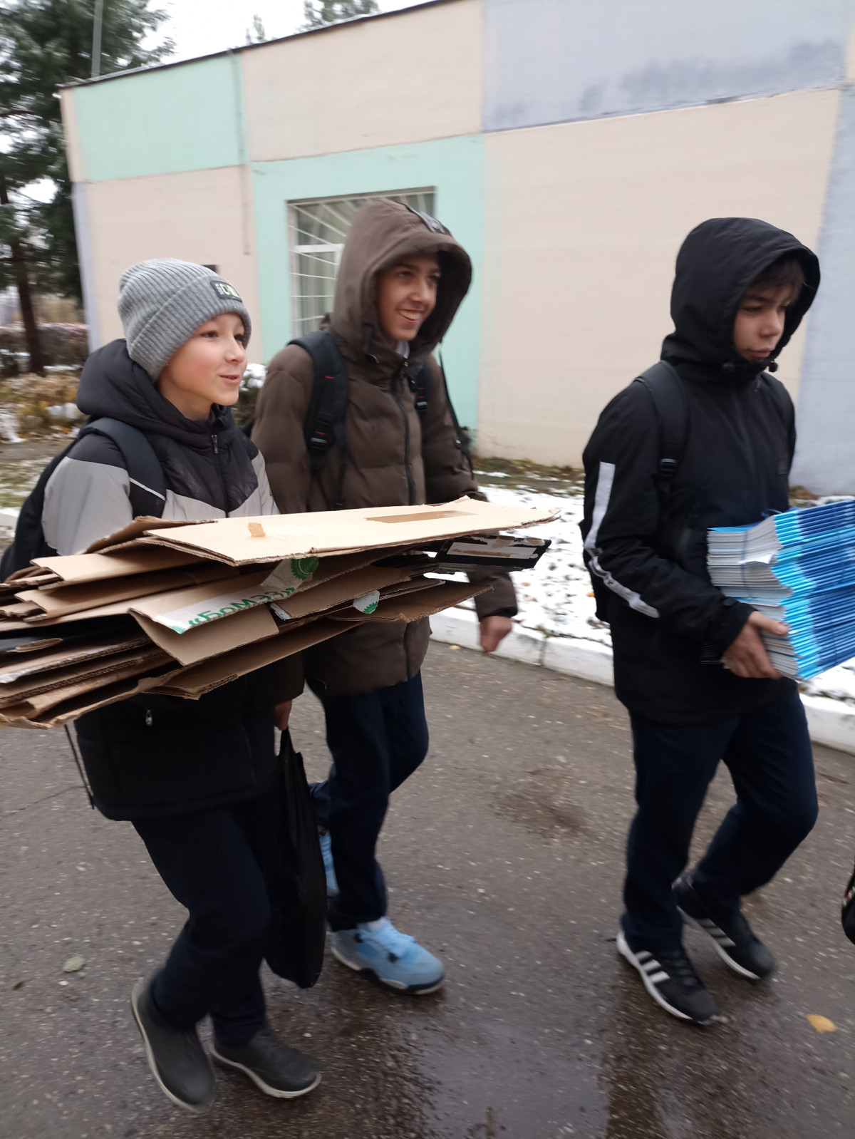 Постер к социальной практике: Сбор макулатуры