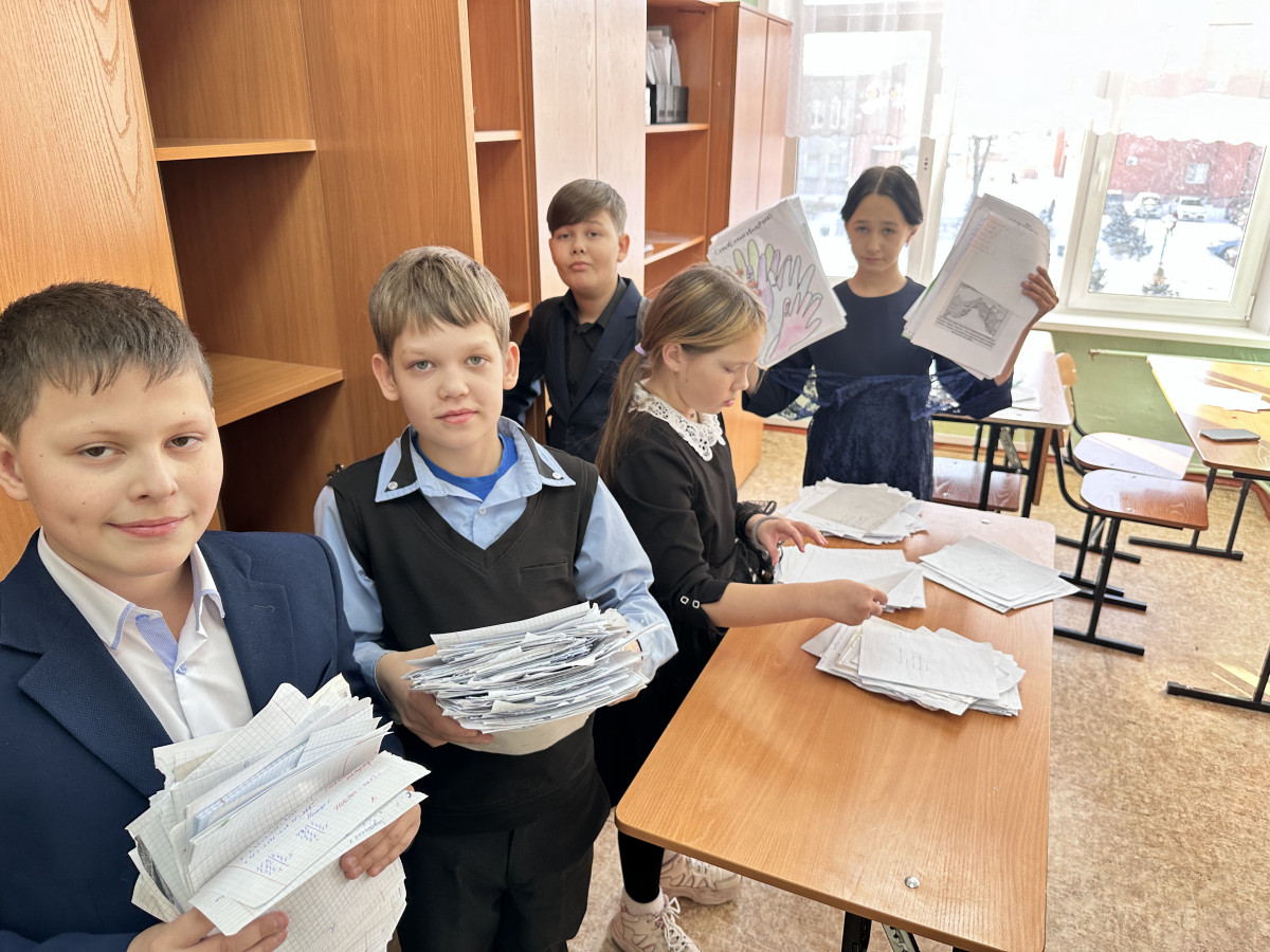 Постер к социальной практике: Сбор макулатуры