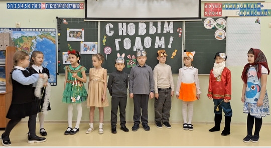 Постер к социальной практике: "Новогодний подарок"