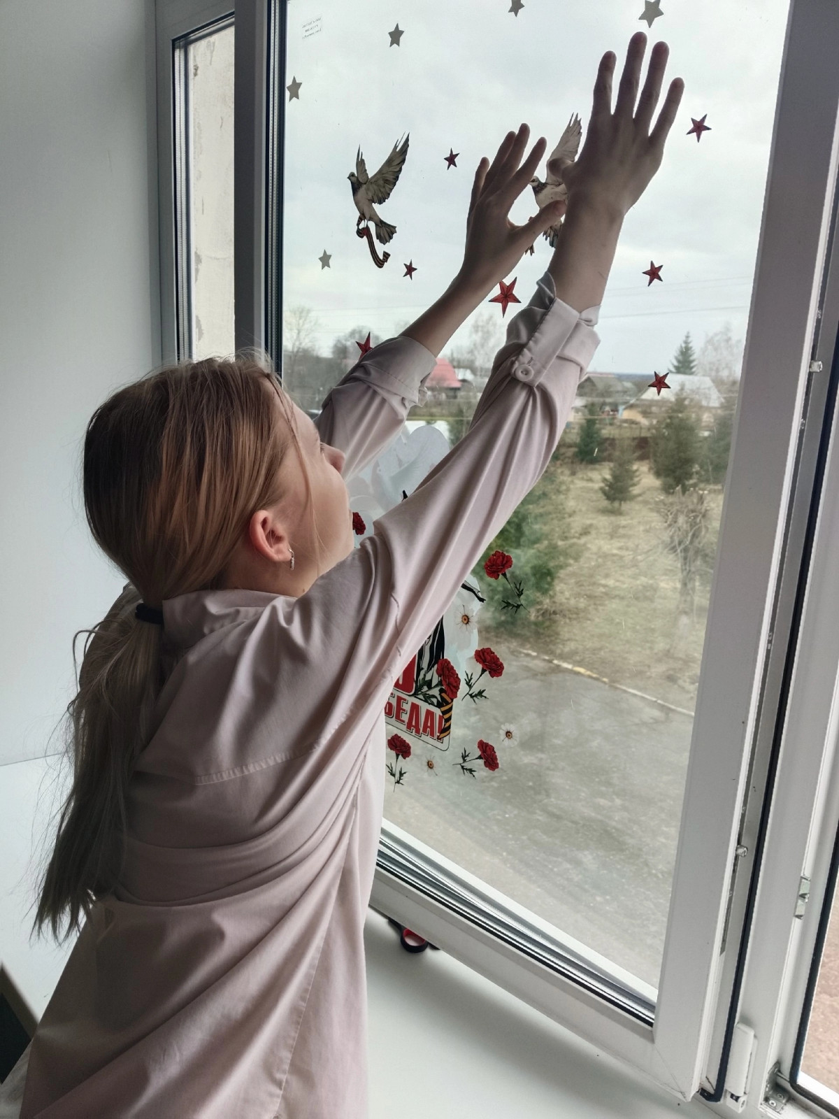 Постер к социальной практике: Окна ПОБЕДЫ 🪟