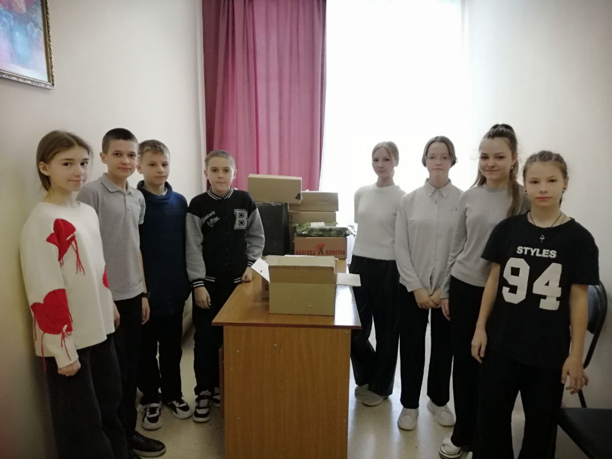 Постер к социальной практике: Посылка солдату.