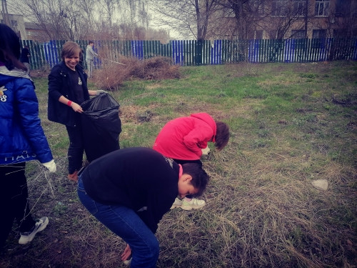 Постер к социальной практике: "Сделаем мир чище!"