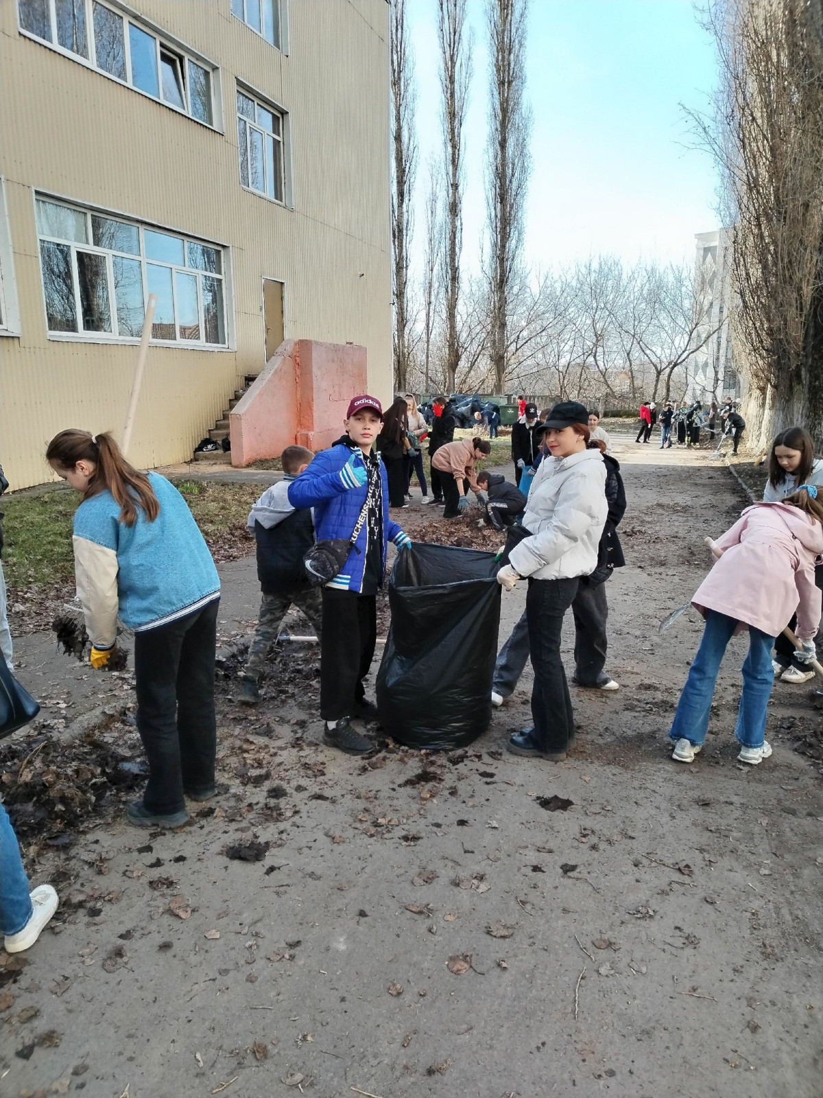 Постер к социальной практике: Соблюдаем чистоту!