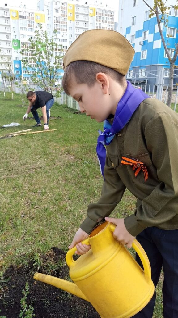 Постер к социальной практике: "Сад Памяти"