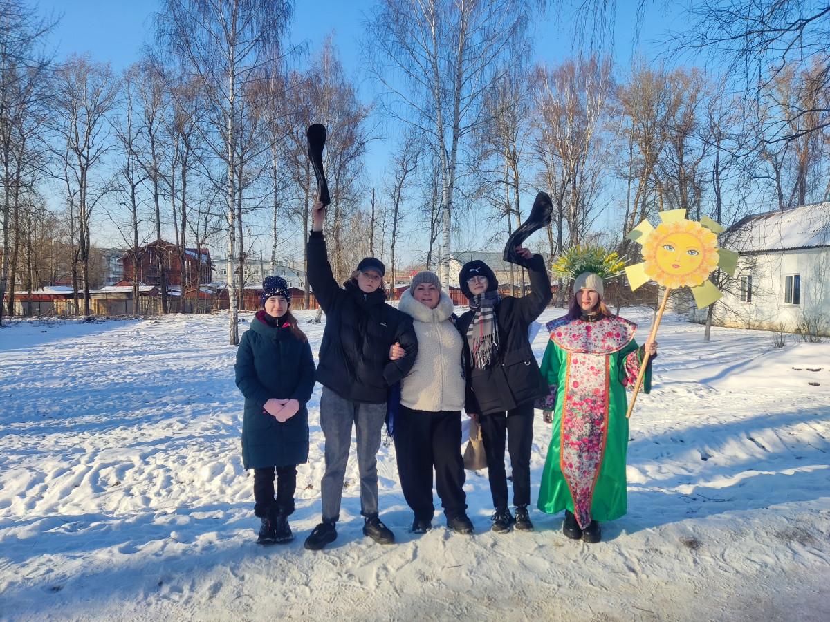 Постер к социальной практике: Общешкольное мероприятие "Масленица"