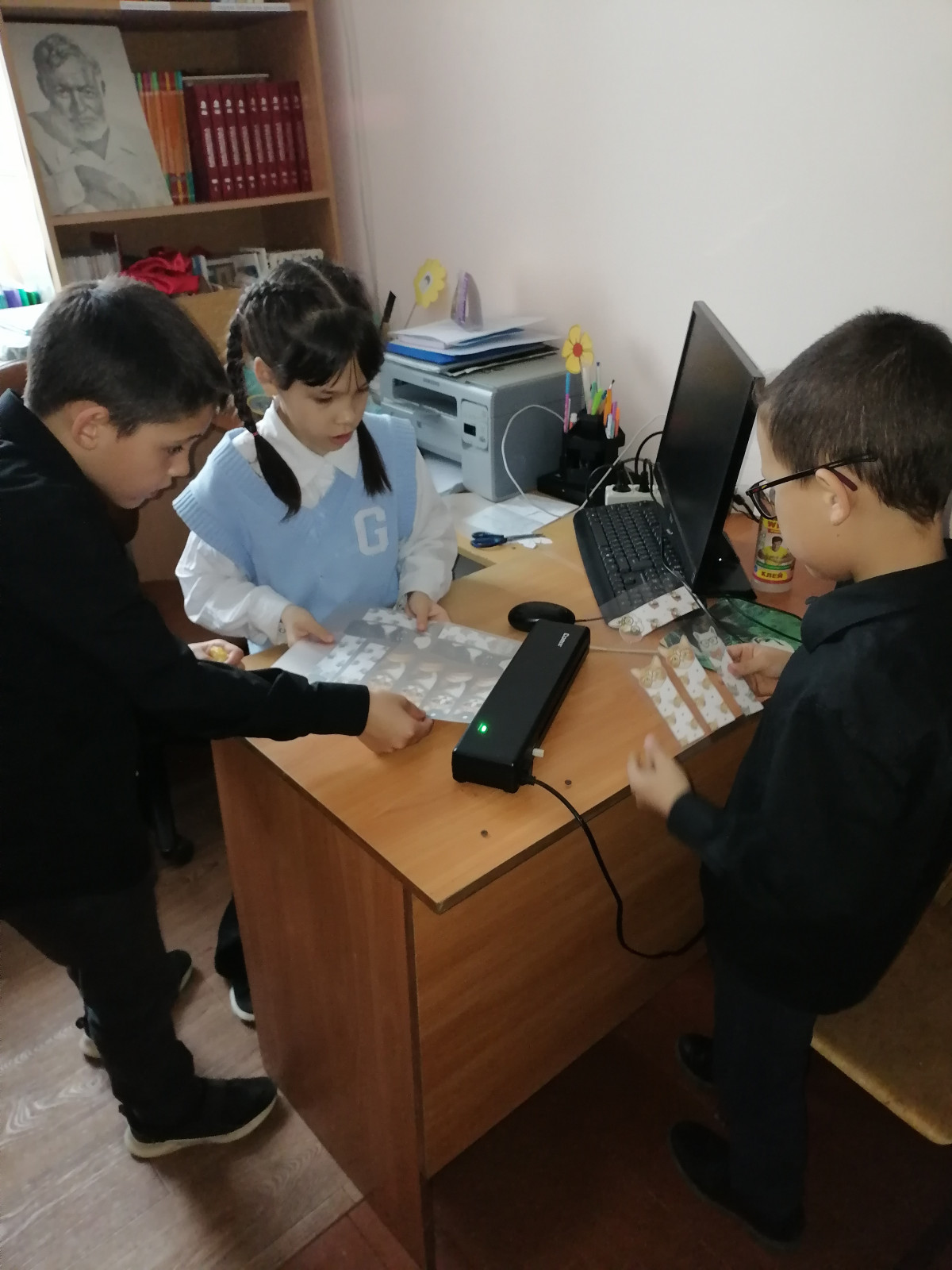 Постер к социальной практике: «Посвящение в читатели дошколят»