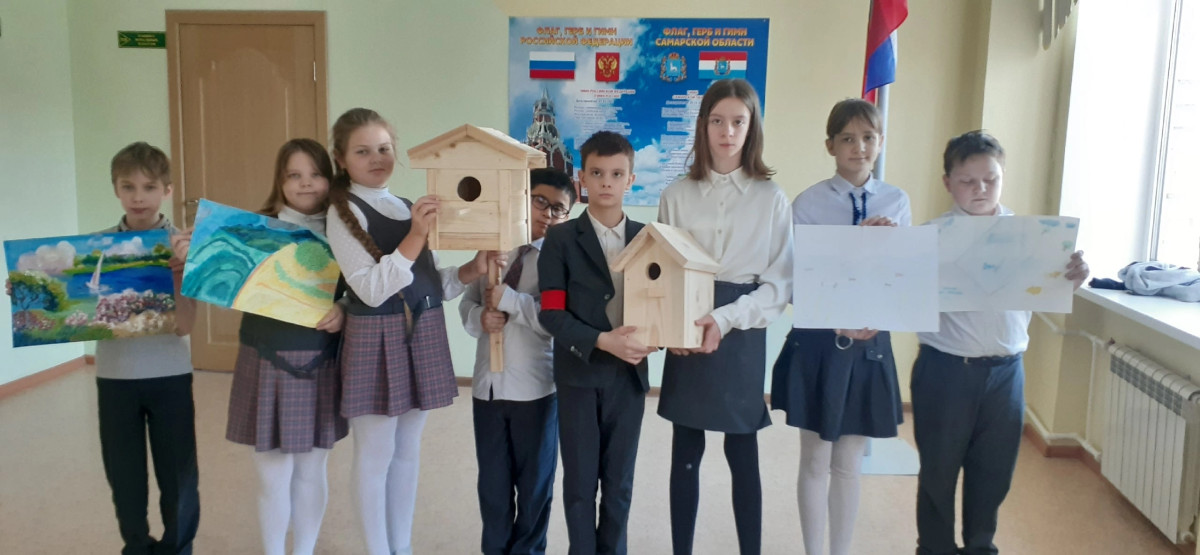Постер к социальной практике: Птичьи домики
