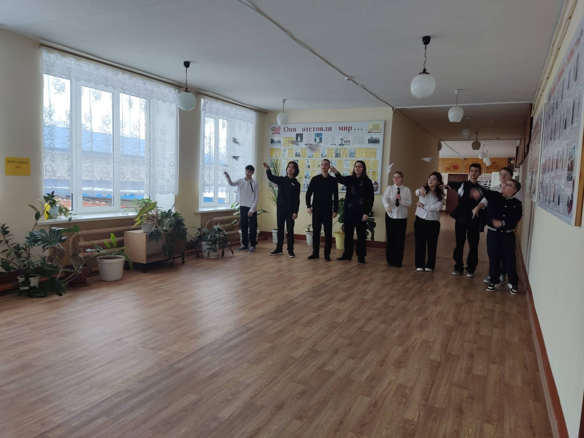 Постер к социальной практике: "В каждом пропеллере дышит спокойствие наших границ"