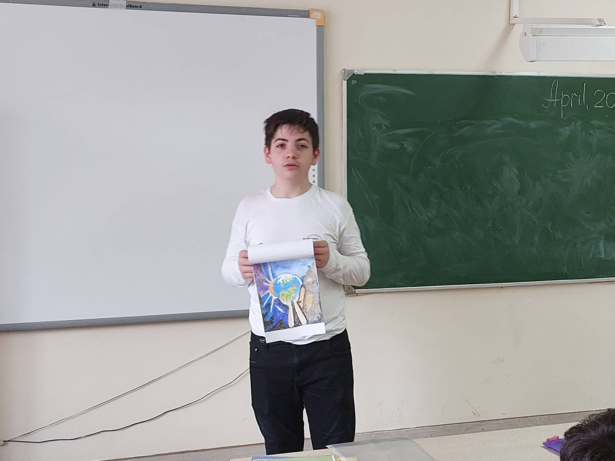 Постер к социальной практике: Сохраним природу вместе!