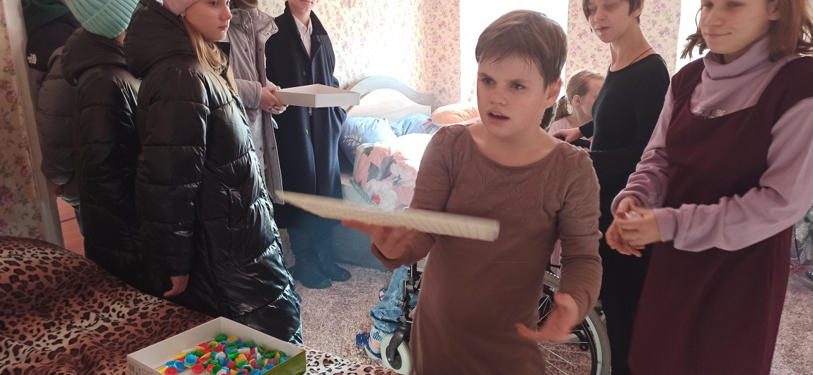 Постер к социальной практике: Добрые сердца