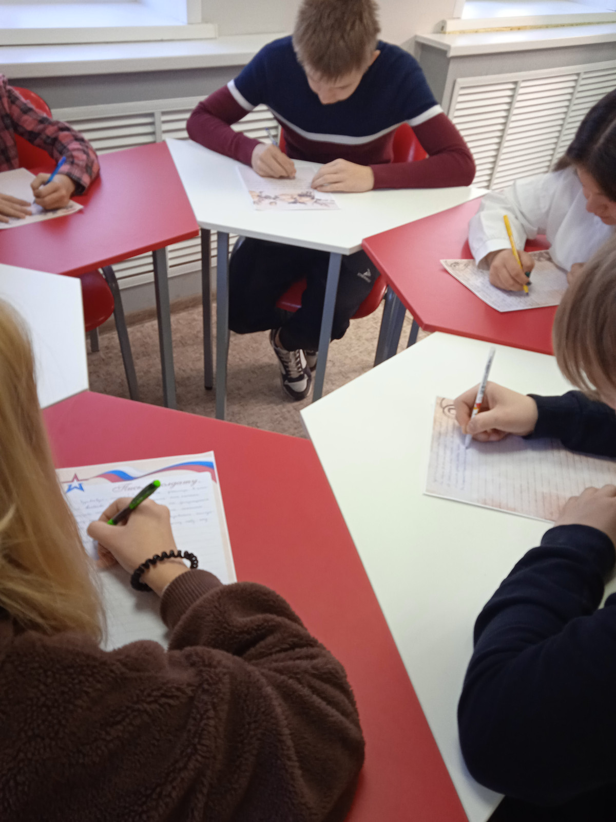 Постер к социальной практике: Письма солдатам