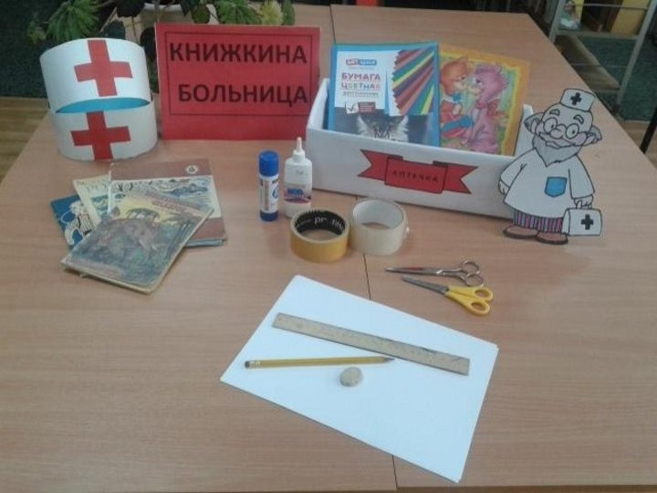 Постер к социальной практике: Как мы книги "лечили"
