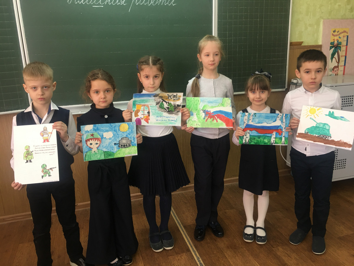 Постер к социальной практике: "Рисунок Победы"