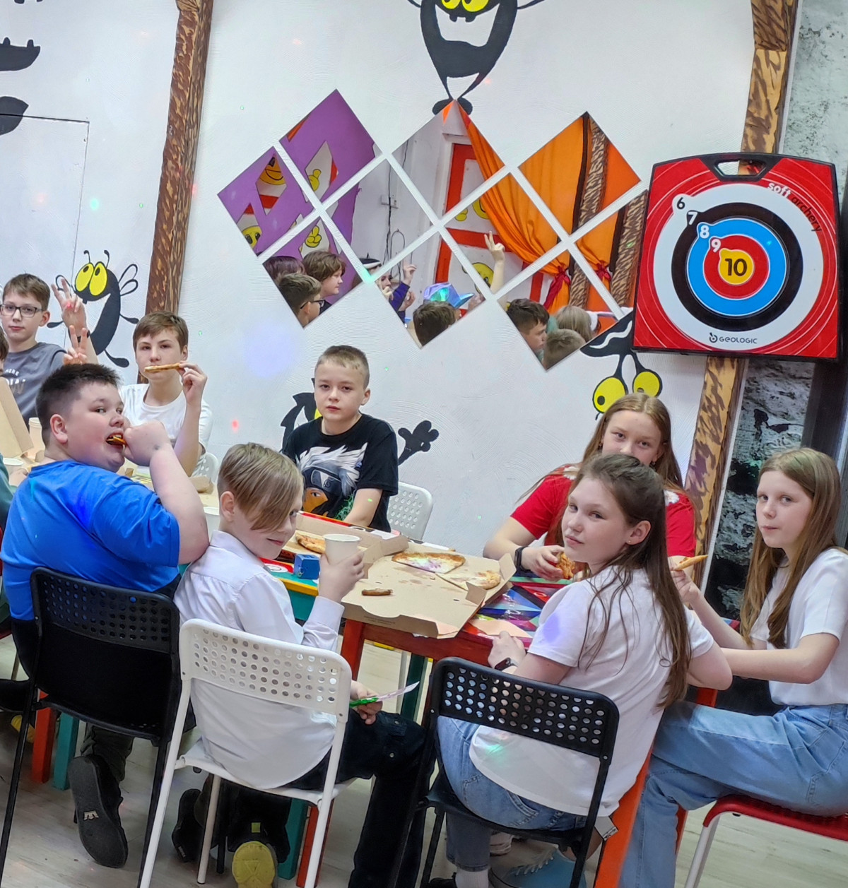 Постер к социальной практике: Сплочение коллектива класса.