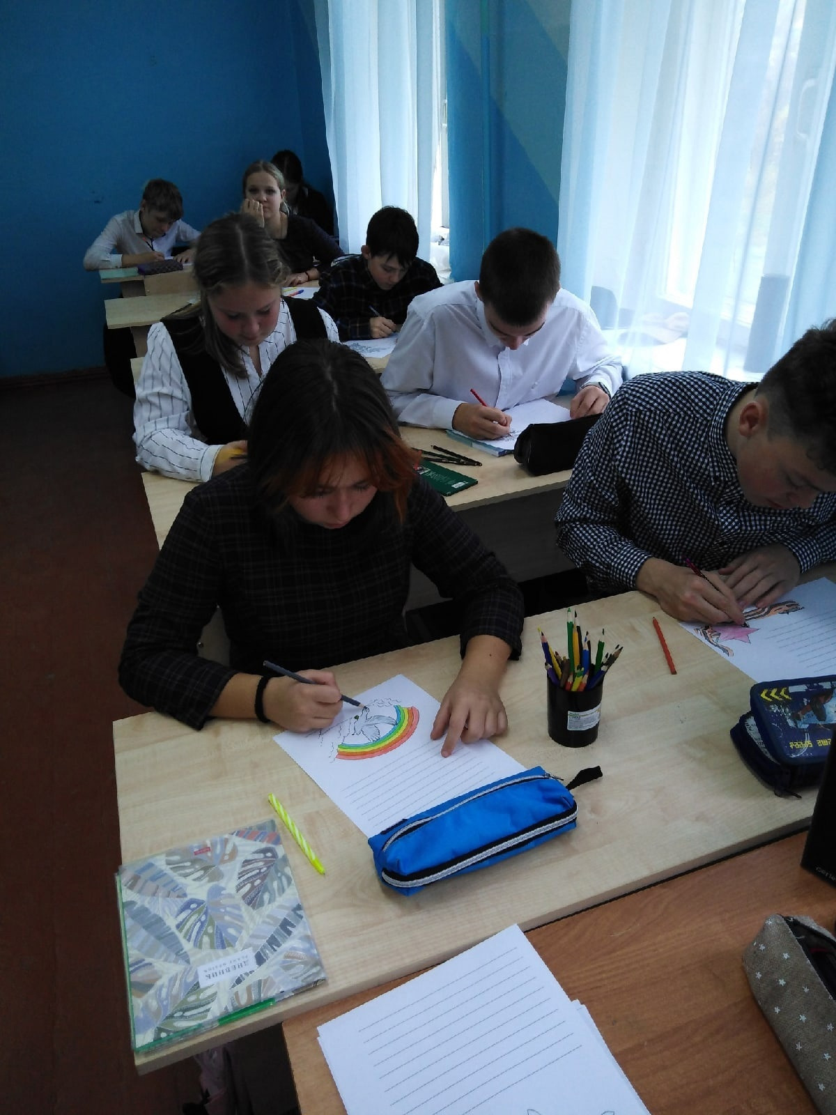 Постер к социальной практике: Письма добра.