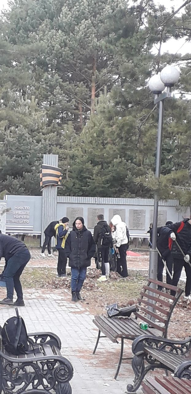 Постер к социальной практике: "Через года, через века - помните! "