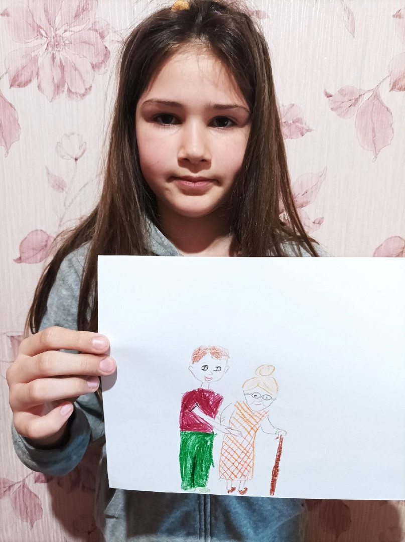 Постер к социальной практике: «Дари добро бескорыстно»