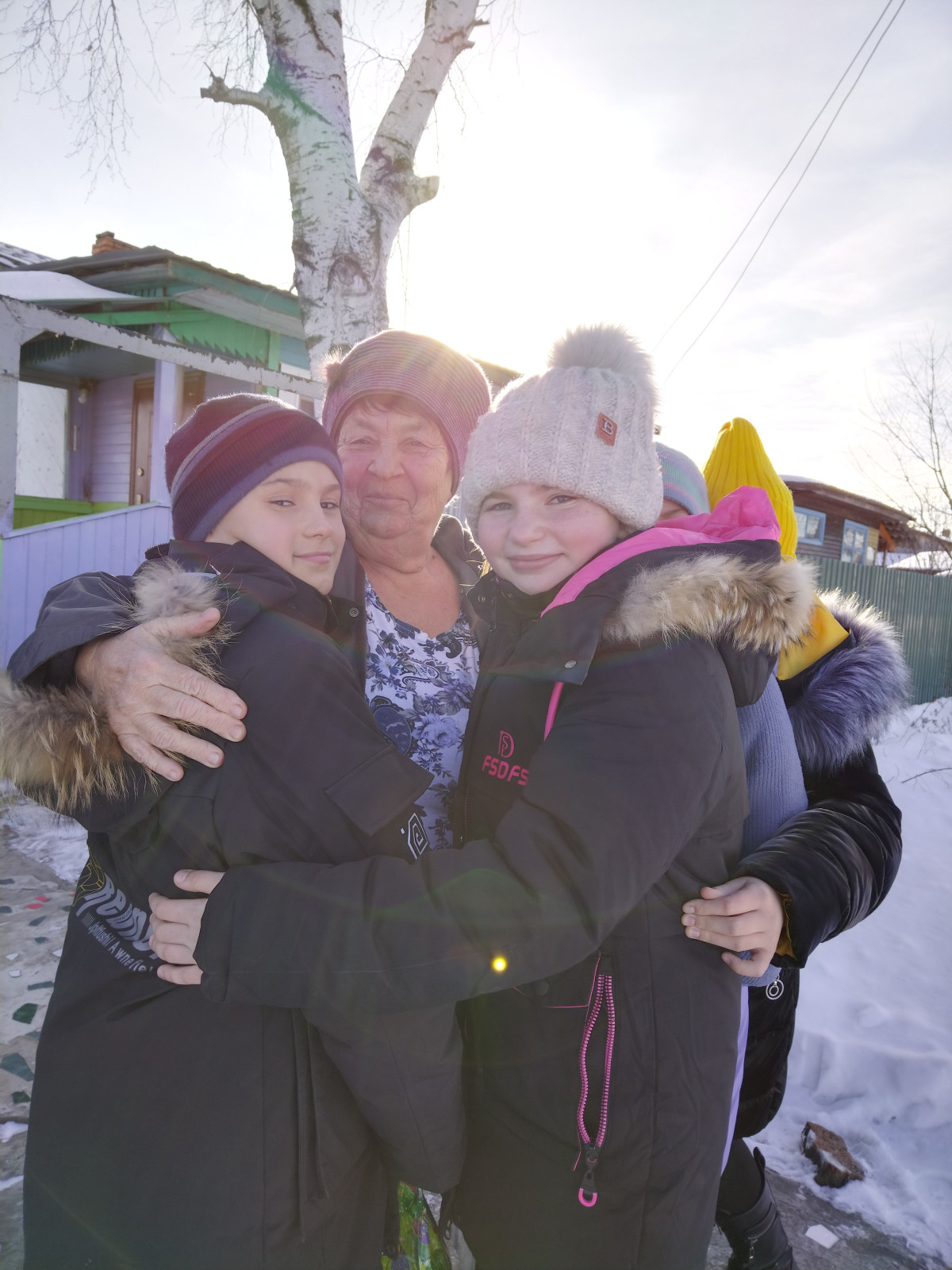 Постер к социальной практике: Новогодние ангелы