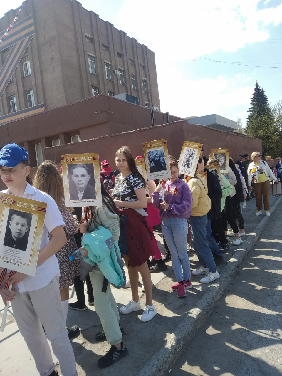Постер к социальной практике: Бессмертный полк. Чтим память героев.