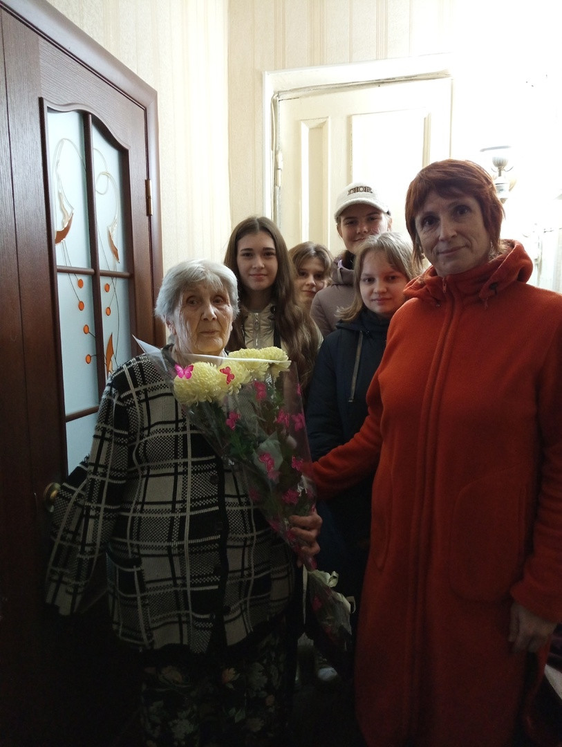 Постер к социальной практике: Спасибо за труд и за нашего учителя!