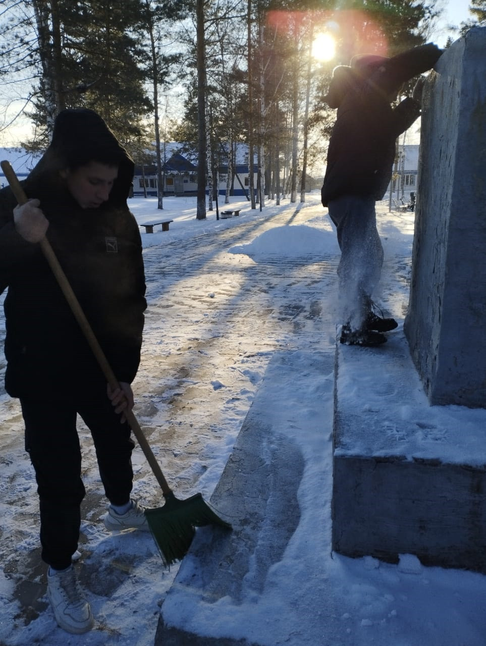 Постер к социальной практике: Маленький вклад в большое дело