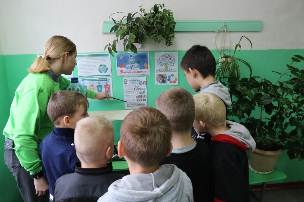 Постер к социальной практике: Акция "Добрые крышечки"