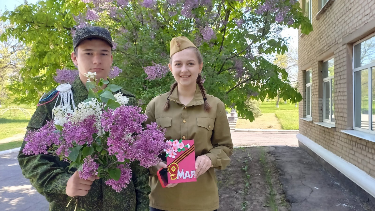 Постер к социальной практике: Поздравление ветерана ВОВ