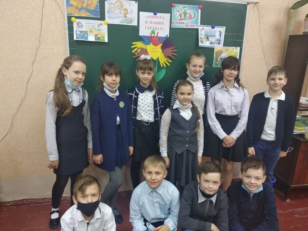 Постер к социальной практике: Научите своё сердце добру.