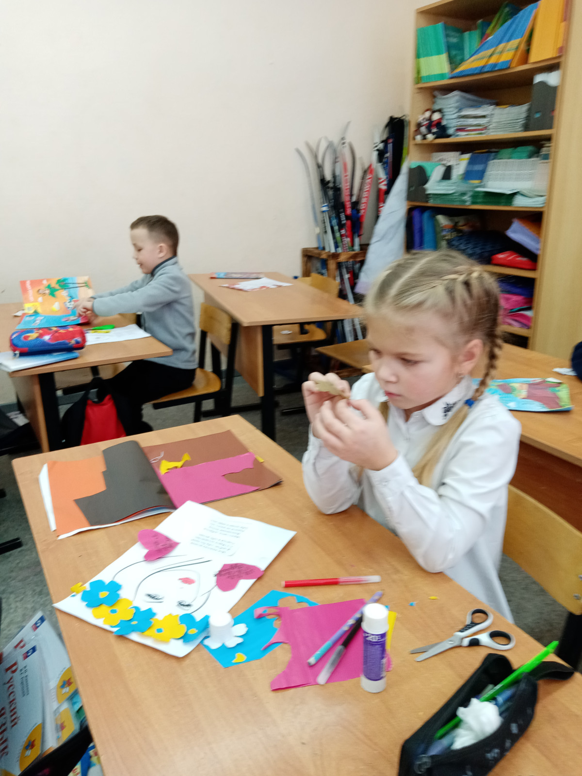 Постер к социальной практике: Поздравительная открытка