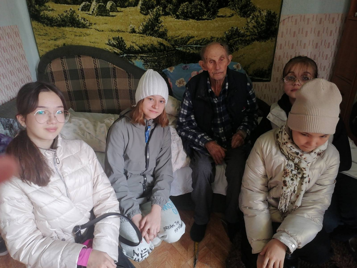 Постер к социальной практике: Поздравление ветеранов