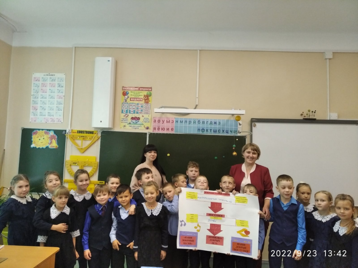 Постер к социальной практике: "Добро и доброжелательность"