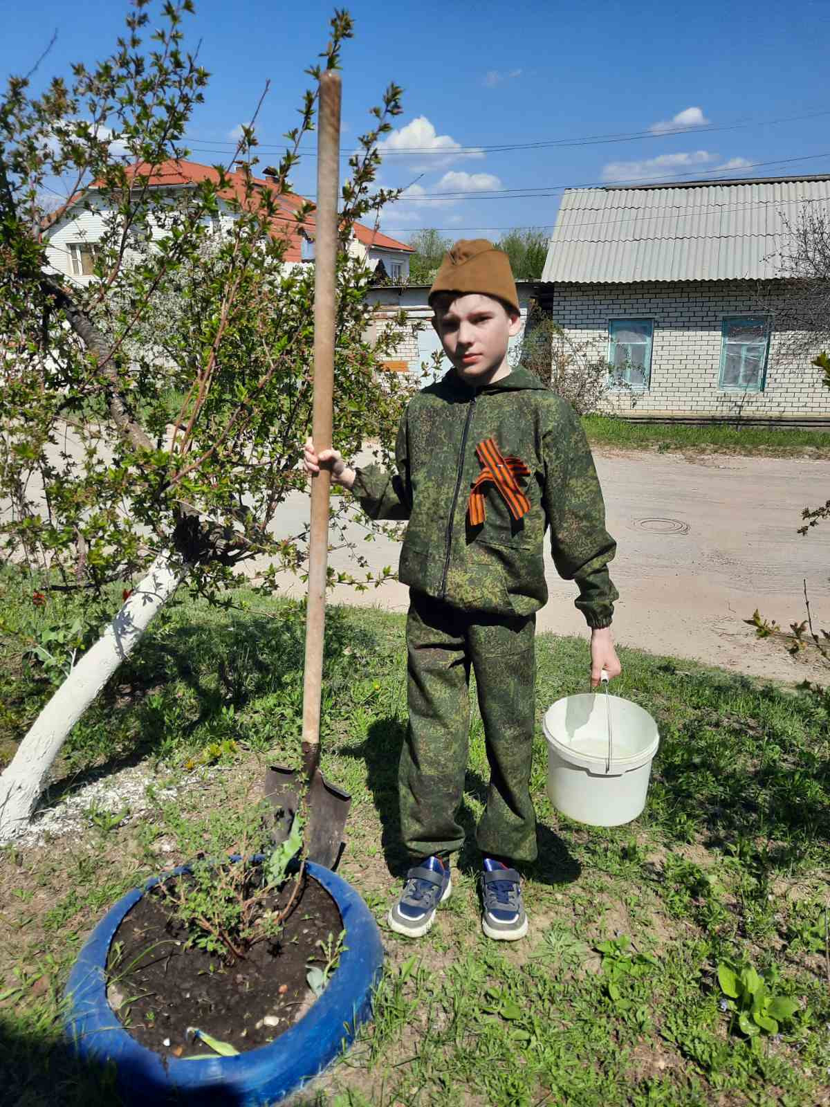 Постер к социальной практике: И подвиг ваш мы помнить будем свято!