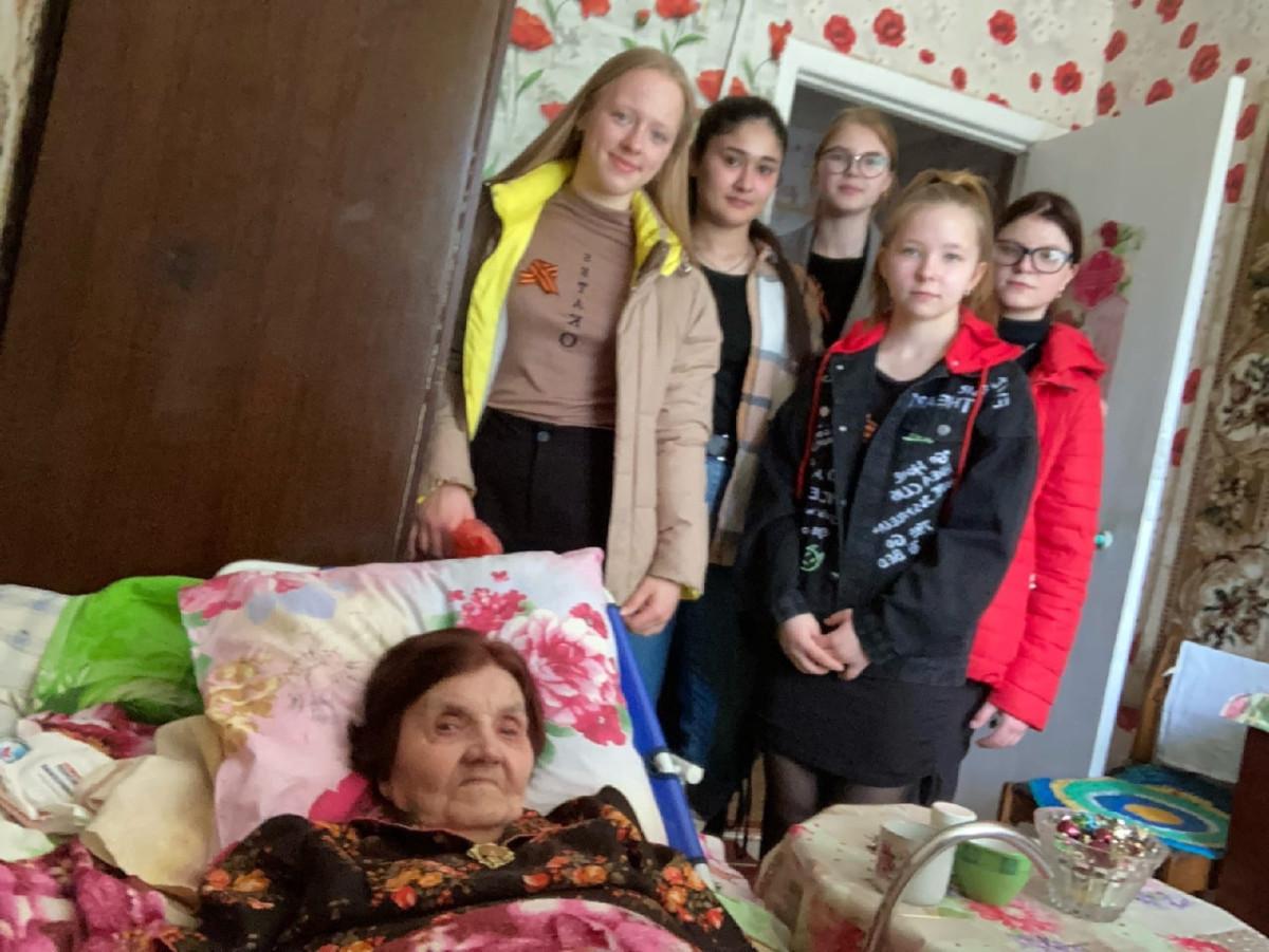Постер к социальной практике: Ветеран живет рядом