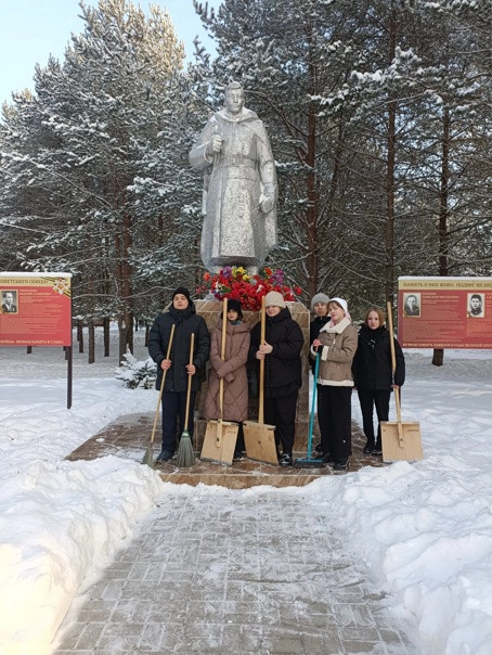 Постер к социальной практике: Помним прошлое наших прадедов.