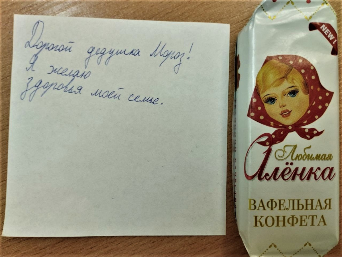 Постер к социальной практике: Дорогой Дедушка Мороз!
