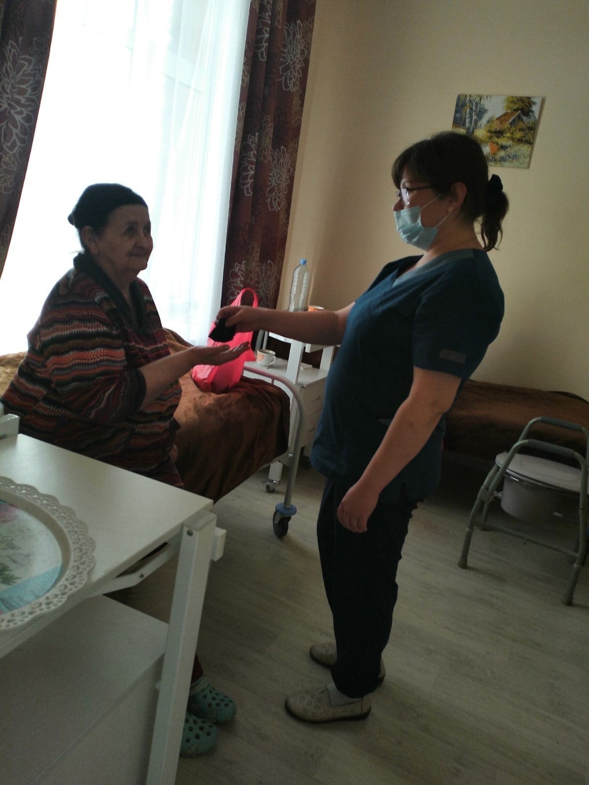 Постер к социальной практике: Подари старикам радость