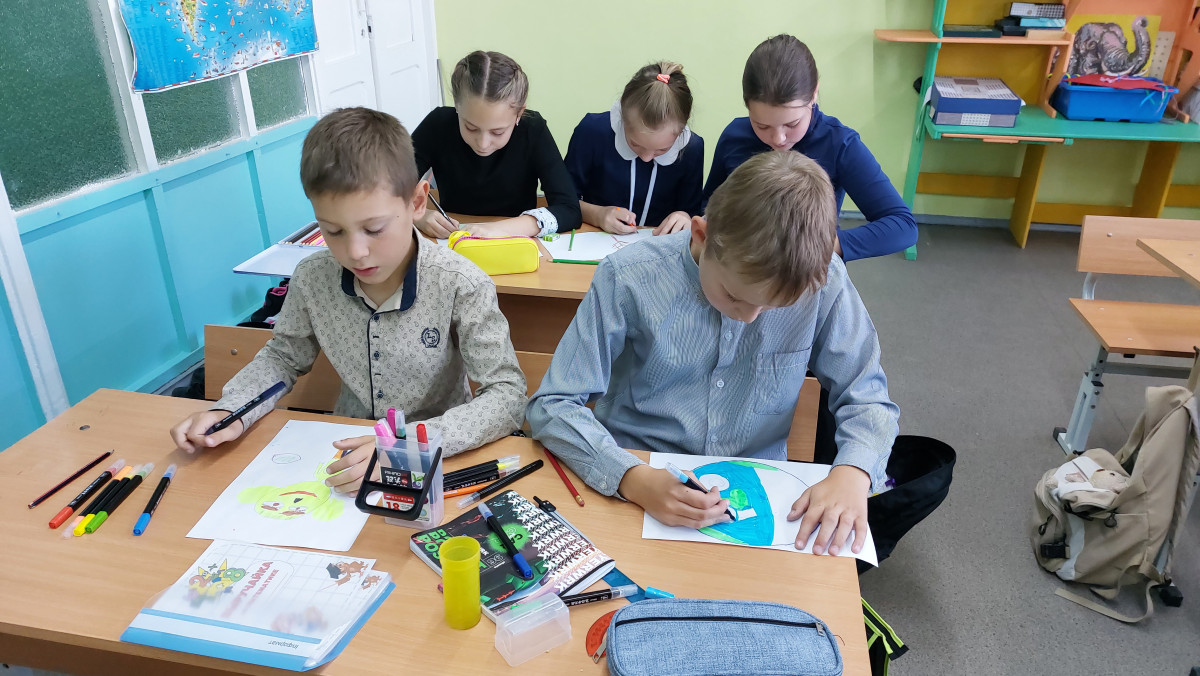 Постер к социальной практике: Мирного неба детям Донецка!