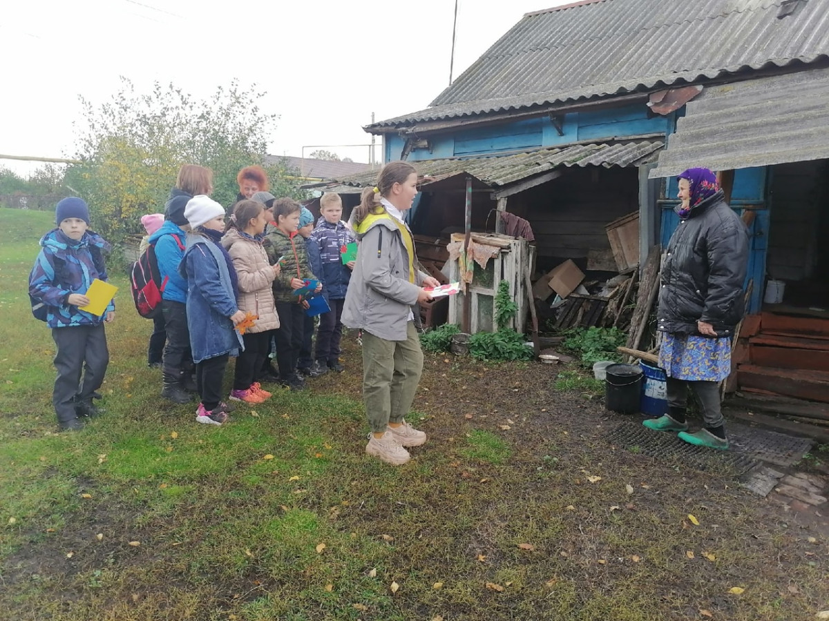Постер к социальной практике: Доброжелательность, связь поколений