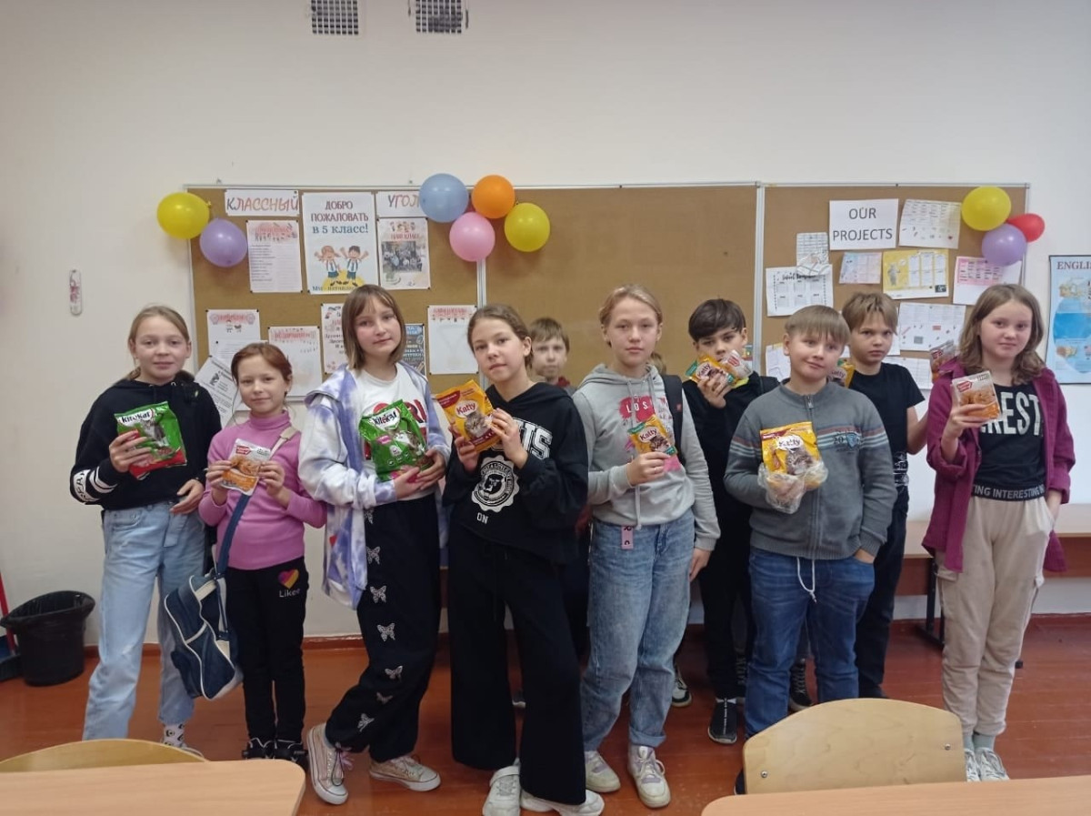 Постер к социальной практике: «Накорми животных из приюта».