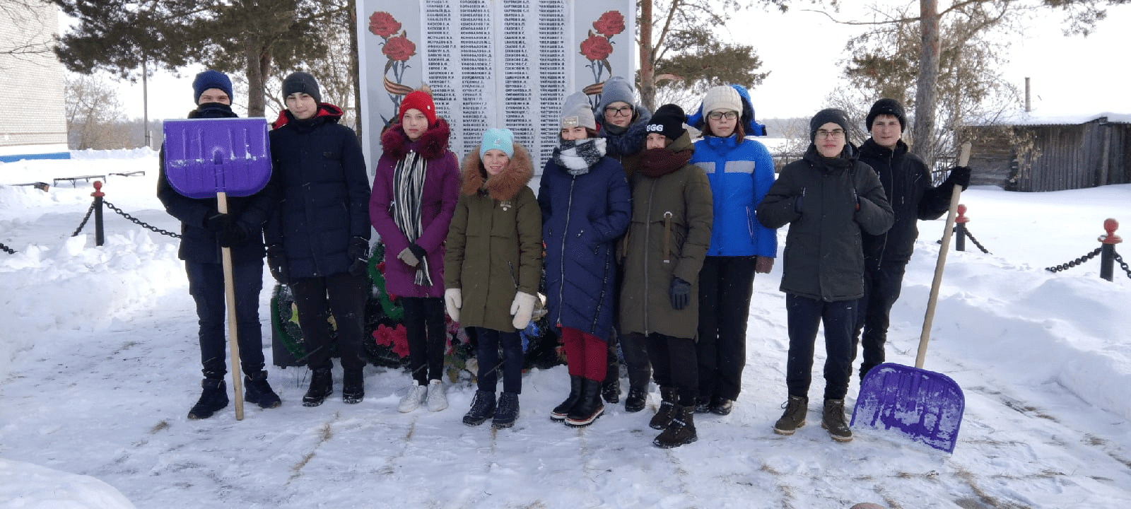 Постер к социальной практике: "Снежный десант"