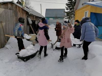 Постер к социальной практике: Современные дети и дети войны нашего села