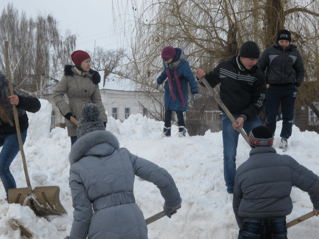Постер к социальной практике: "Ледяная горка".