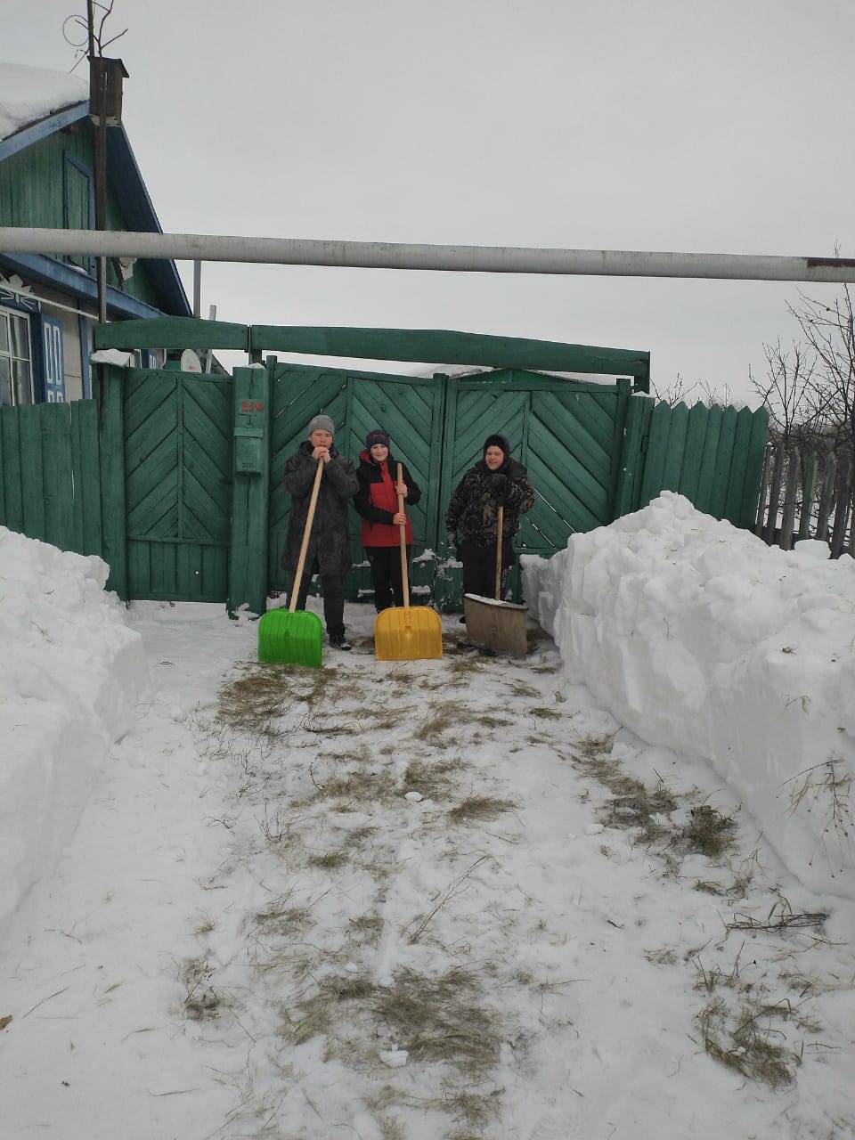 Постер к социальной практике: Акция "Снежный десант"