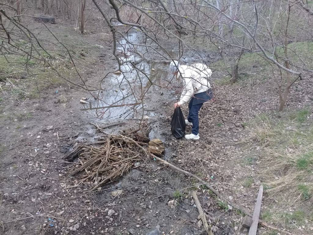 Постер к социальной практике: « Уборка мусора по улице и протоке»