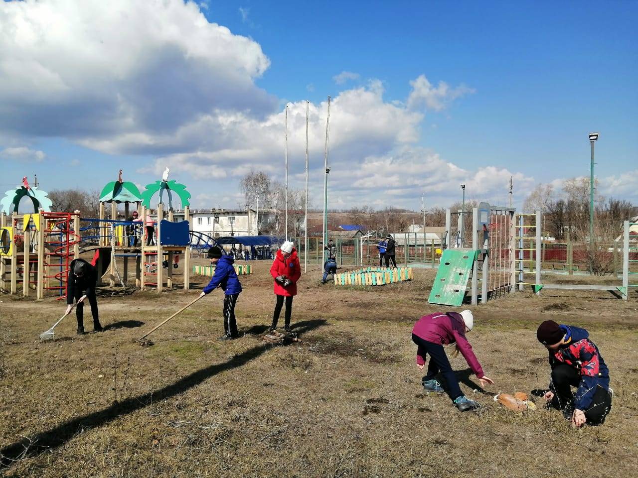 Постер к социальной практике: Субботник на территории хутора Бубновского