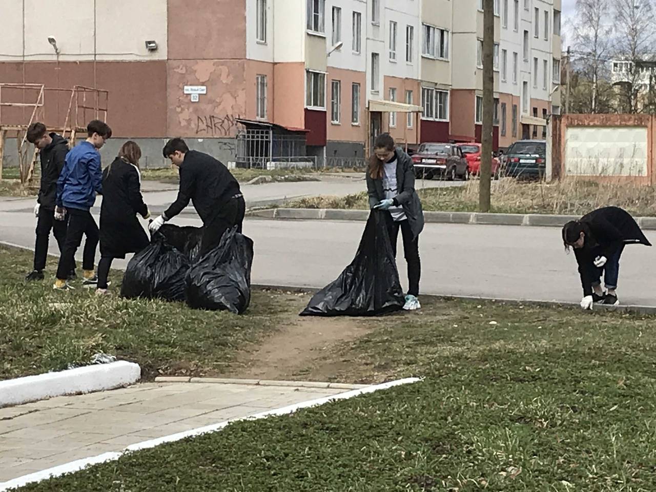 Постер к социальной практике: Сделаем посёлок чище