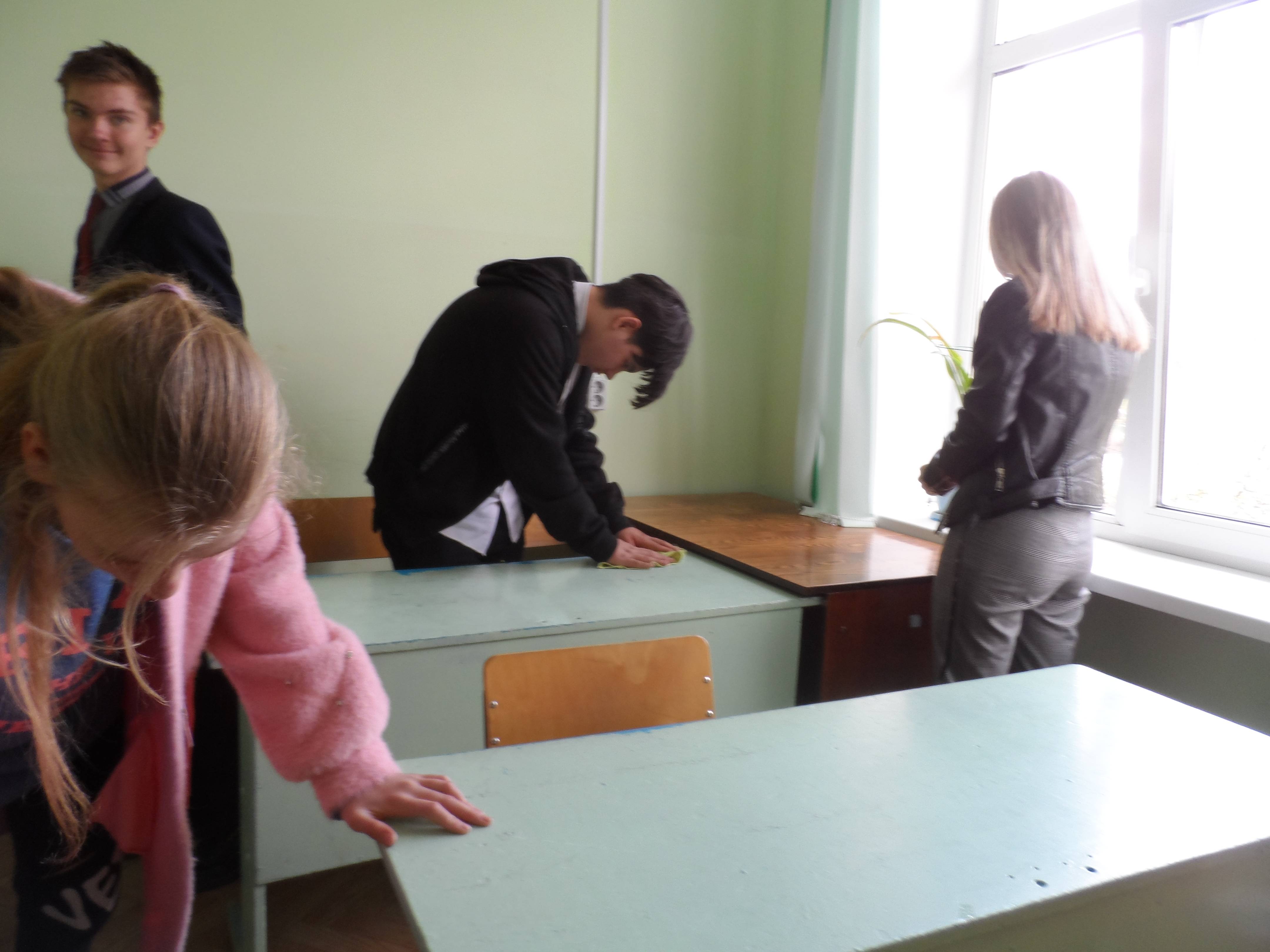 Постер к социальной практике: Генеральная уборка в классе